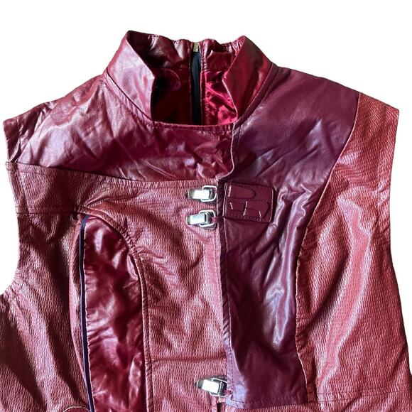 The Avengers 4 Endgame Nebula Cosplay Second Version Costume Red Vest Size XL - Picture 2 of 9